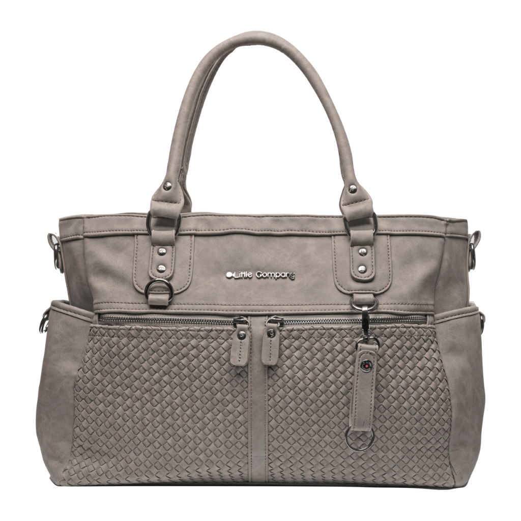 Monaco braided diaperbag