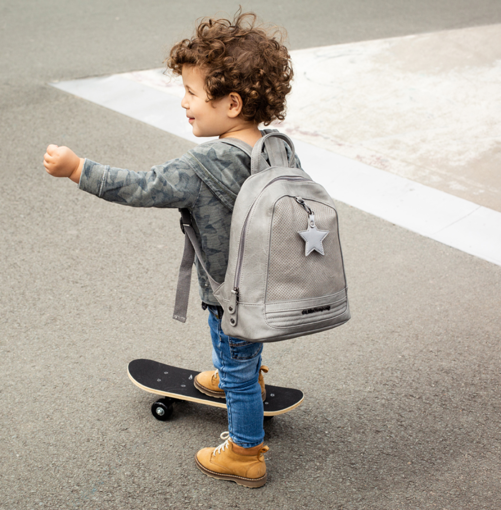 Anne Perfo Kinderrucksack grau on hover